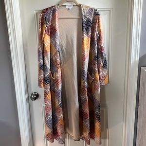 Lularoe Sarah Sweater patterned